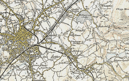 Old map of Firgrove in 1903
