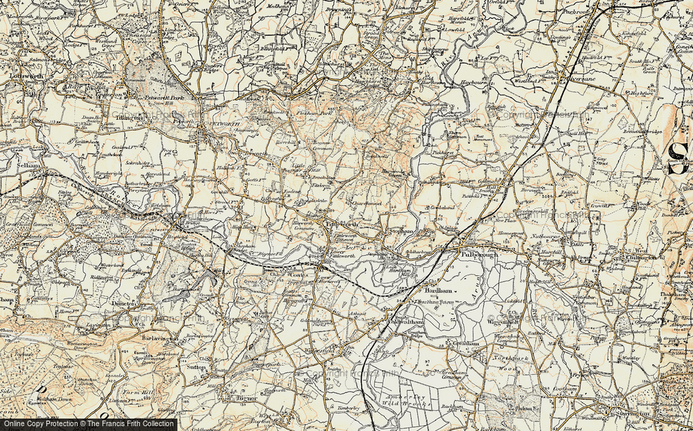 Old Map of Fittleworth, 1897-1900 in 1897-1900