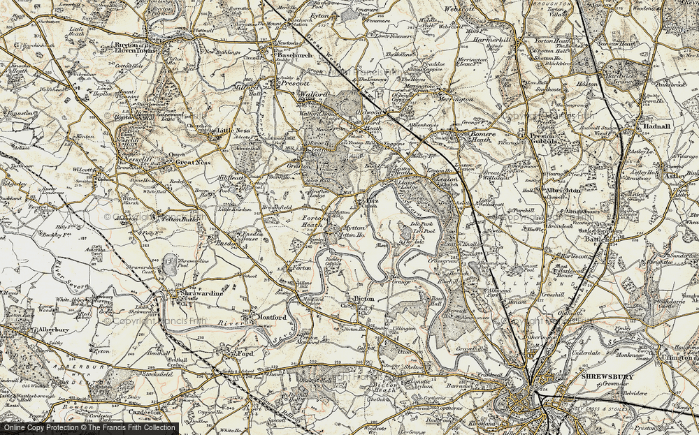 Old Map of Fitz, 1902 in 1902