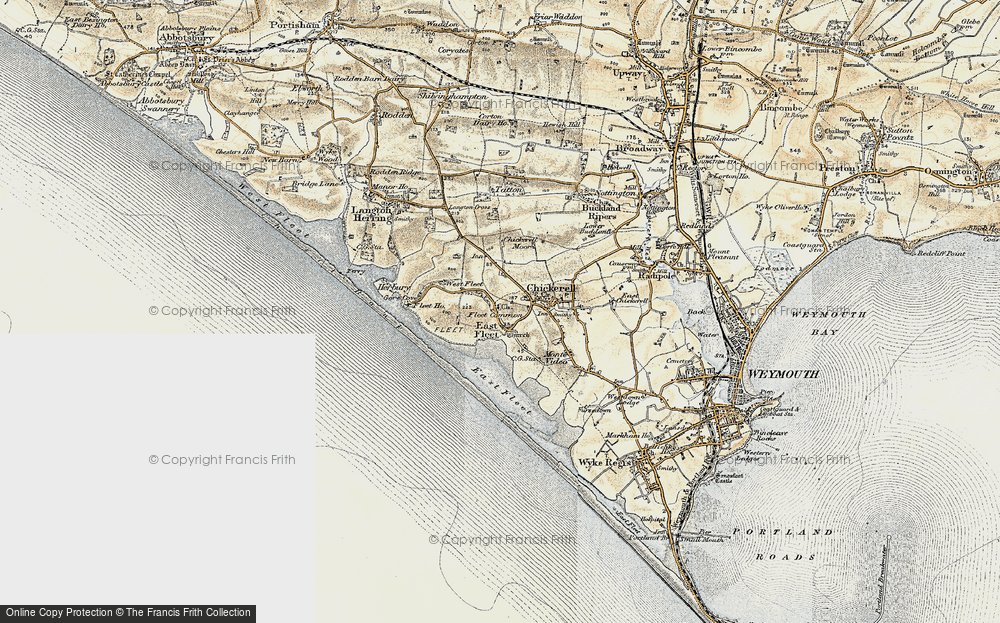 Old Map of Fleet, 1899 in 1899
