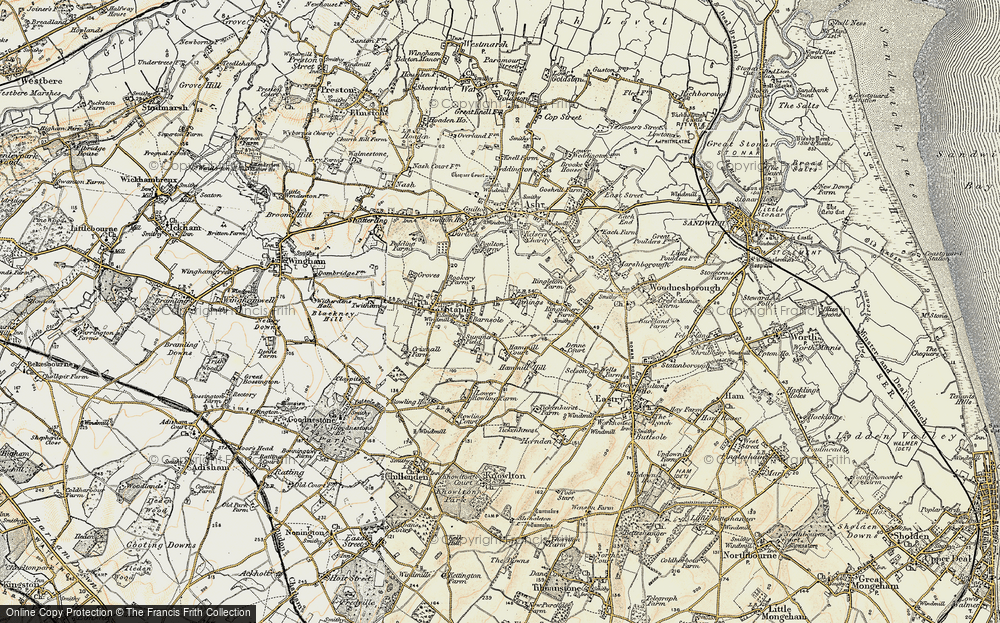 Old Map of Flemings, 1898-1899 in 1898-1899
