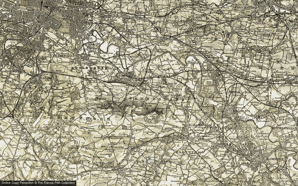 Old Map of Flemington, 1904-1905 in 1904-1905