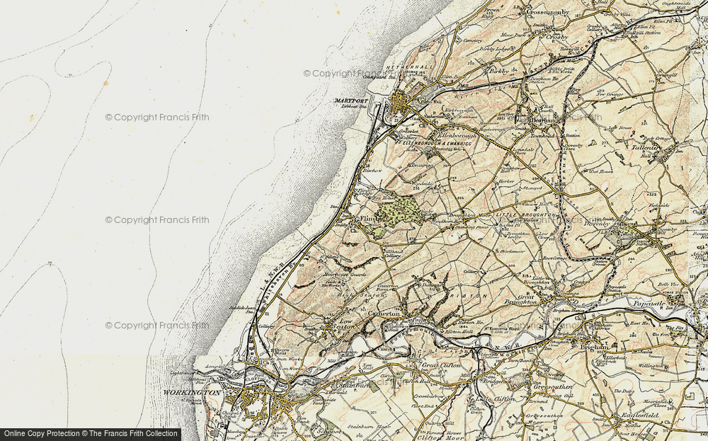 Old Maps of Flimby, Cumbria - Francis Frith