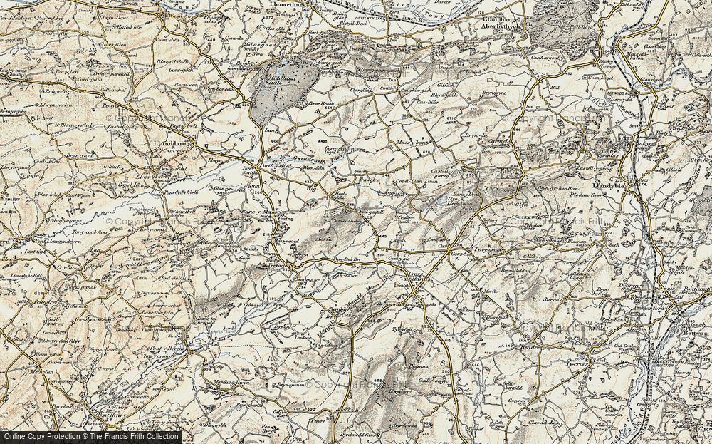 Foel-gastell, 1900-1901