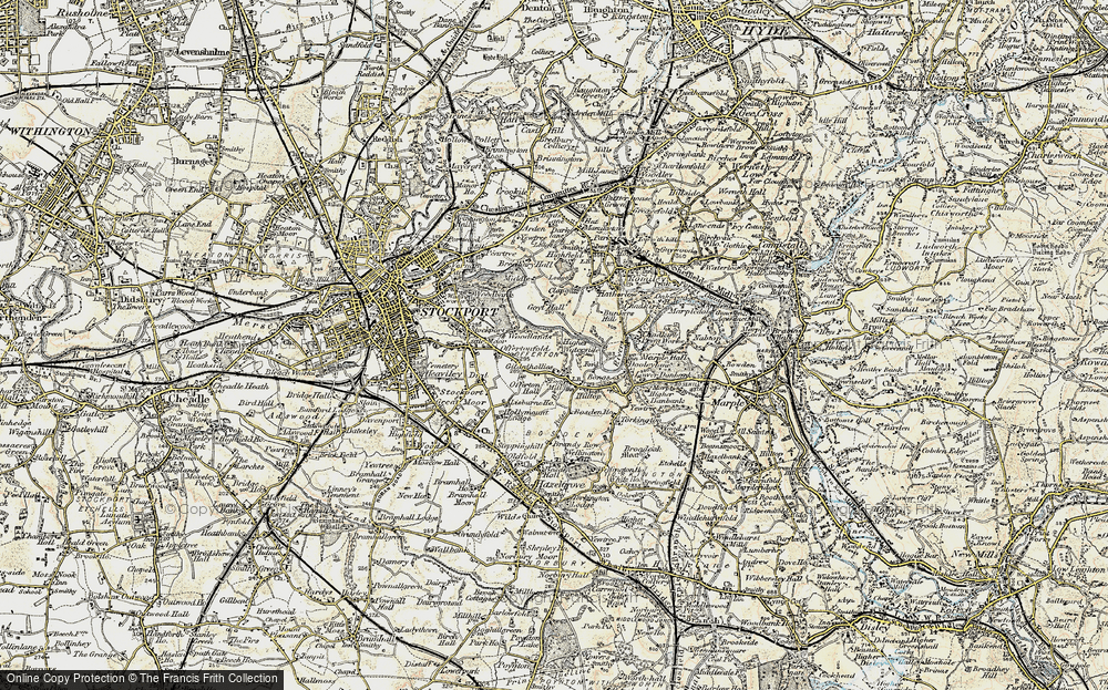 Old Map of Foggbrook, 1903 in 1903