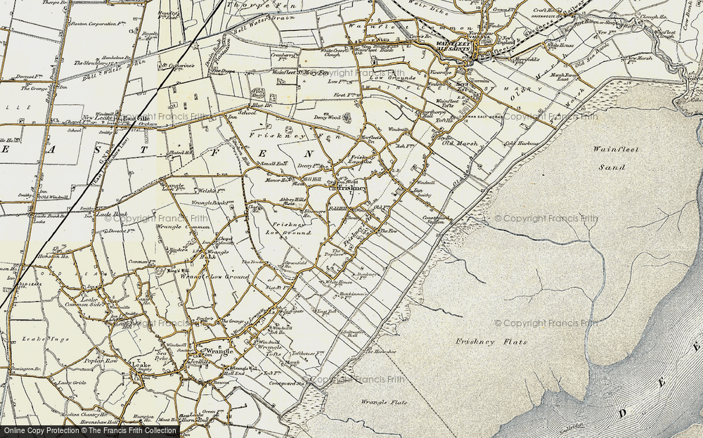 Old Map of Historic Map covering Abbey Hills (Earthworks) in 1901-1903