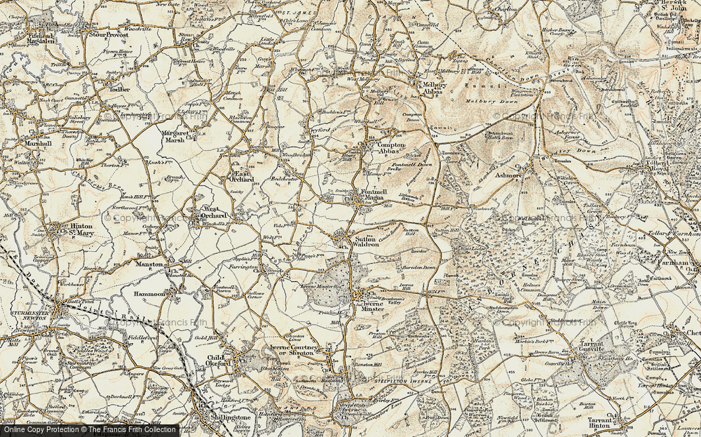 Fontmell Magna, 1897-1909
