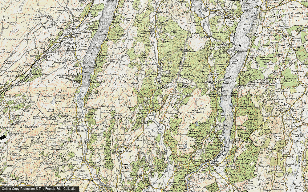 Old Map of Force Forge, 1903-1904 in 1903-1904