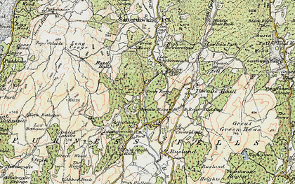 Old map of Force Forge in 1903-1904