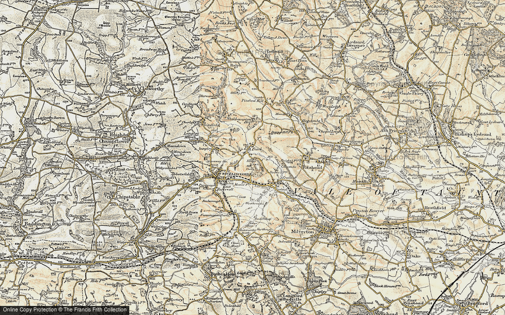 Old Map of Ford, 1898-1900 in 1898-1900