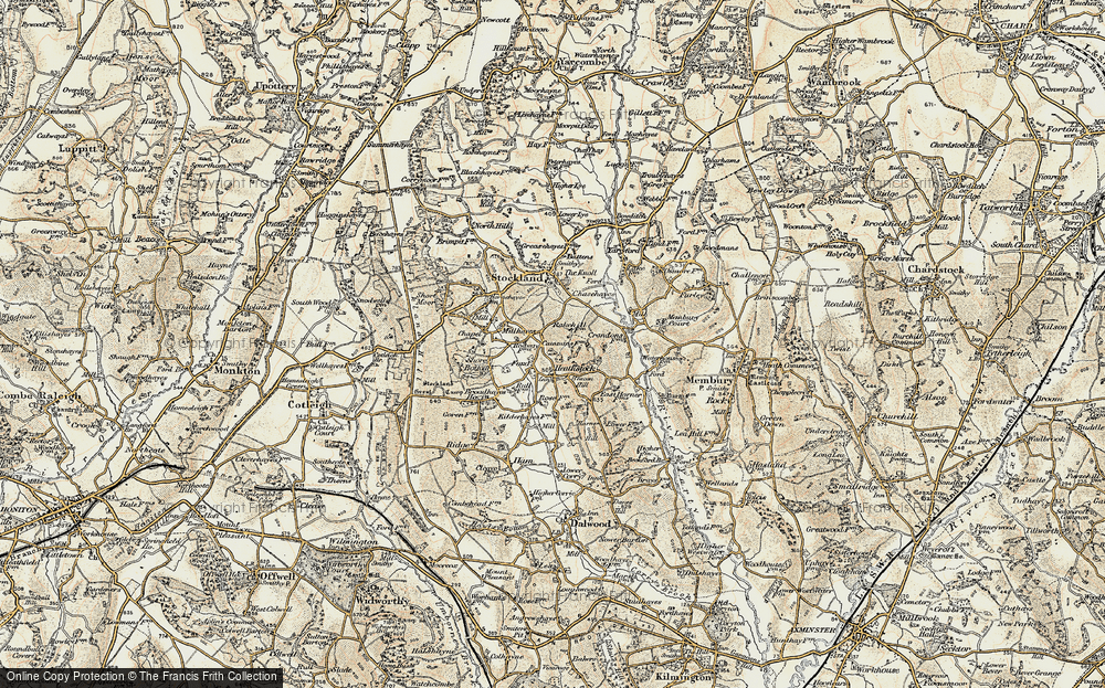 Old Map of Ford, 1898-1900 in 1898-1900