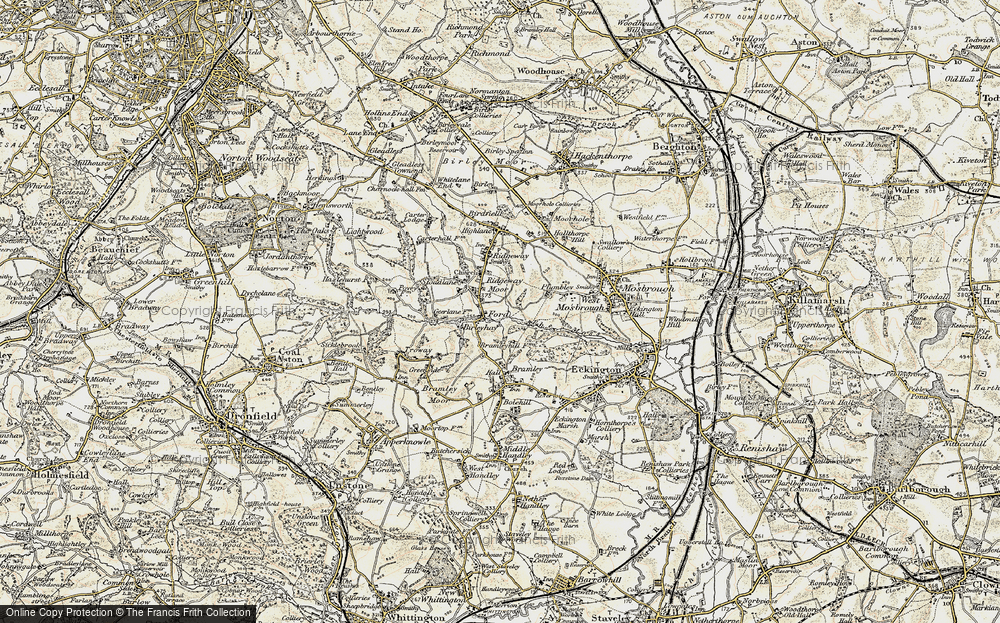 Old Map of Ford, 1902-1903 in 1902-1903