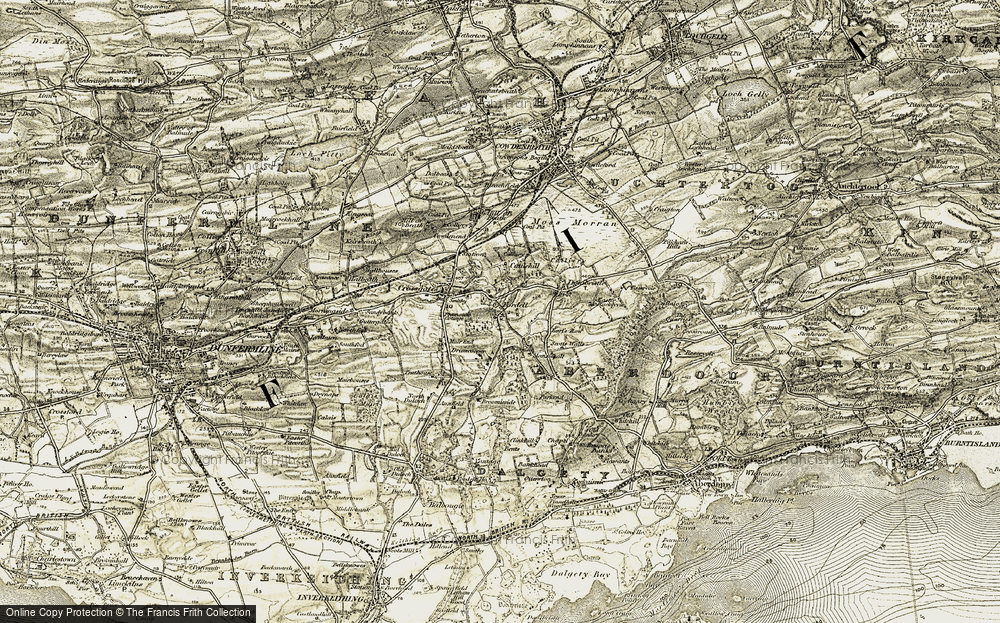 Old Map of Fordell, 1903-1906 in 1903-1906