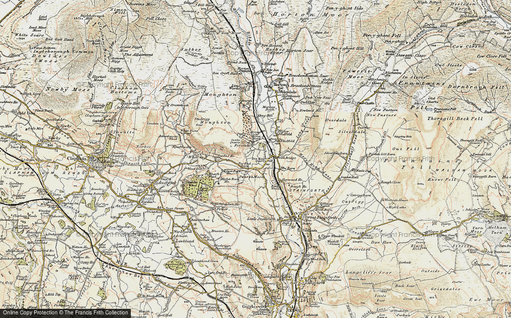 Old Map of Foredale, 1903-1904 in 1903-1904