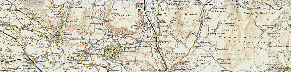 Old map of Foredale in 1903-1904