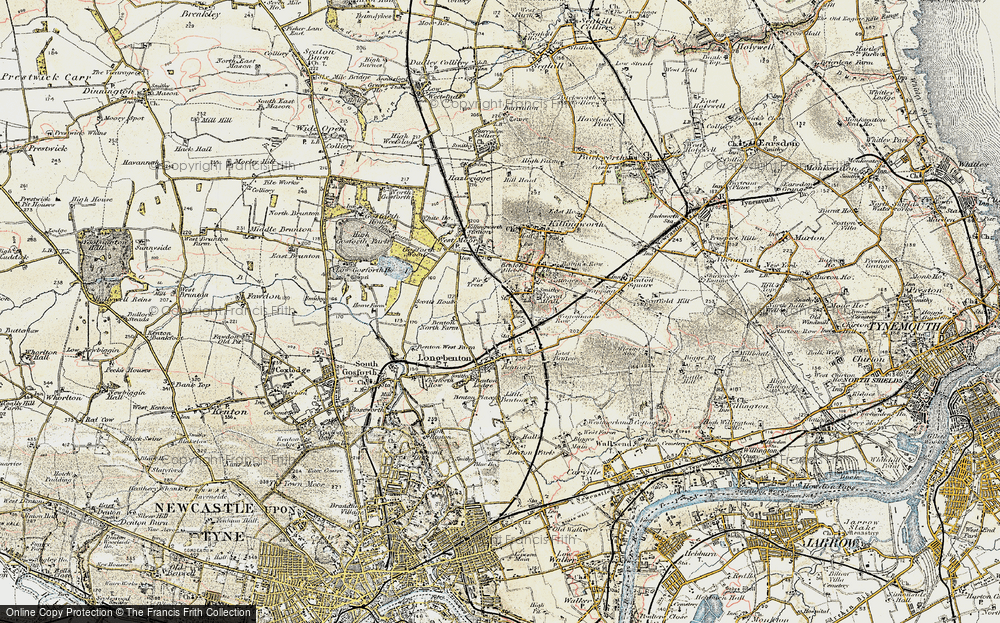 Old Maps of Forest Hall, Tyne and Wear - Francis Frith