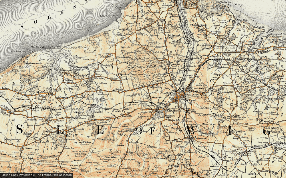 Old Map of Forest Side, 1899-1909 in 1899-1909