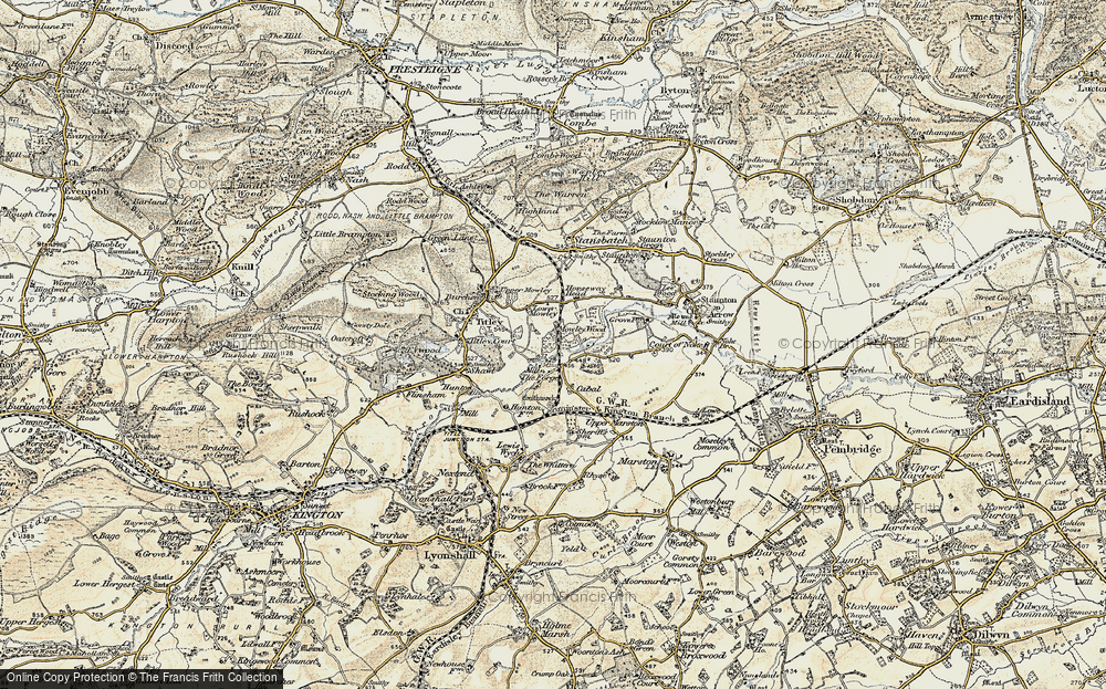 Old Map of Forge, The, 1900-1903 in 1900-1903