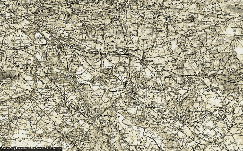 Old Map of Forgewood, 1904-1905 in 1904-1905