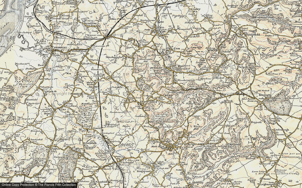 Old Map of Forthay, 1898-1900 in 1898-1900