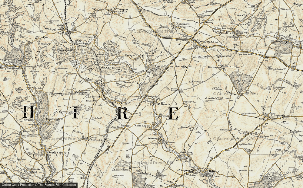 Fossebridge, 1898-1899