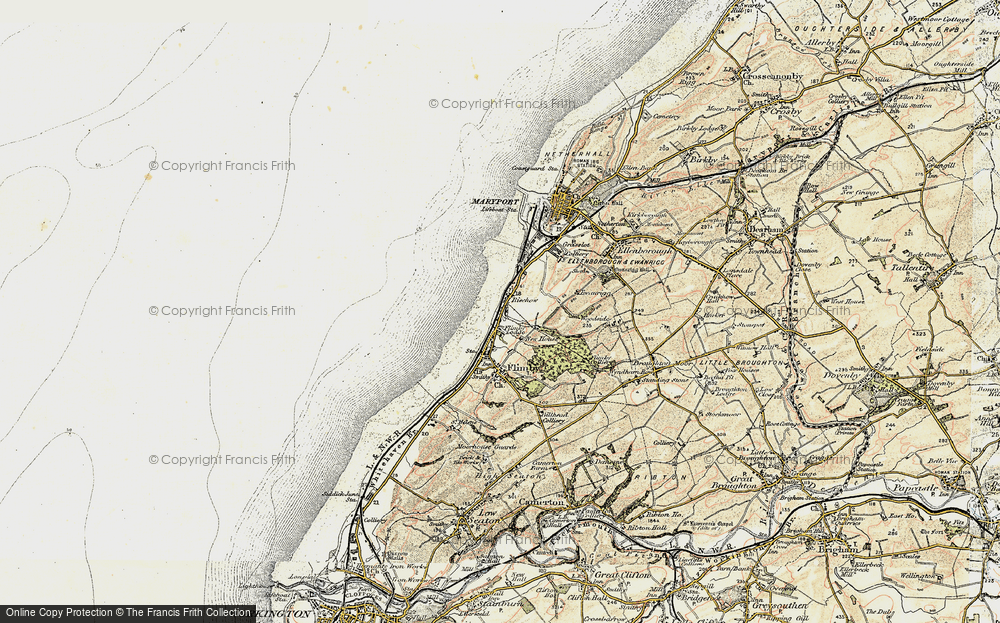 Old Map of Fothergill, 1901-1905 in 1901-1905