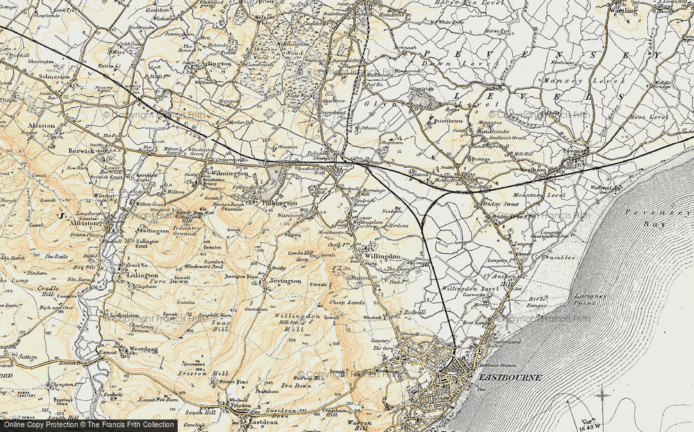 Old Map of Foulride Green, 1898 in 1898