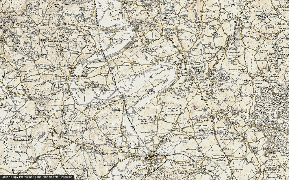 Old Map of Foy, 1899-1900 in 1899-1900