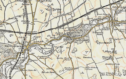 Old map of Freefolk in 1897-1900