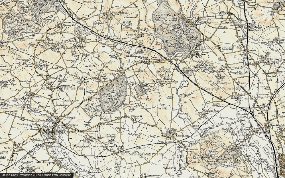 Old Map of Freeland, 1898-1899 in 1898-1899