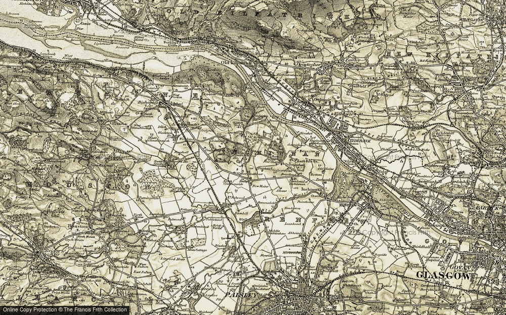 Old Map of Freeland, 1905-1906 in 1905-1906