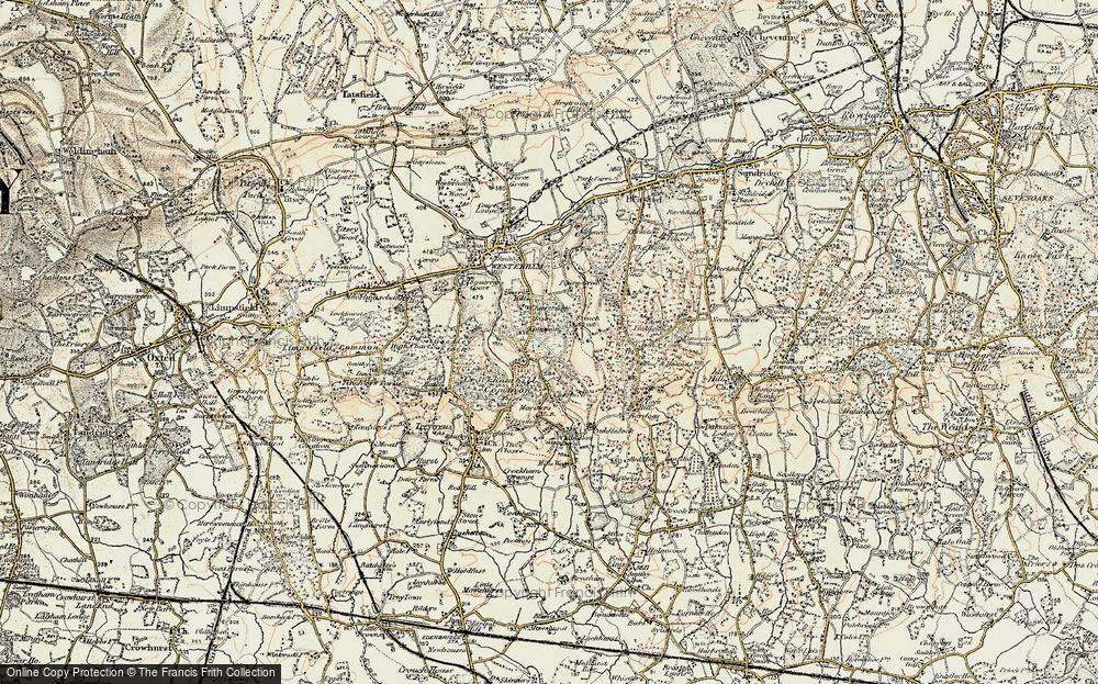 Old Map of French Street, 1898-1902 in 1898-1902