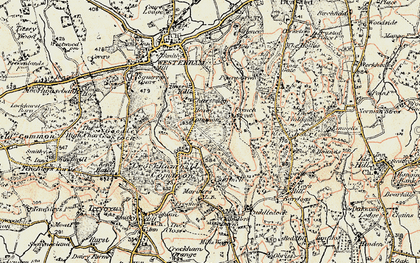 Old map of French Street in 1898-1902