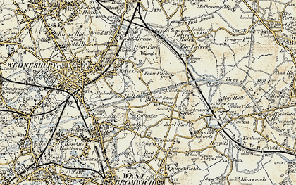 Old map of Friar Park in 1902