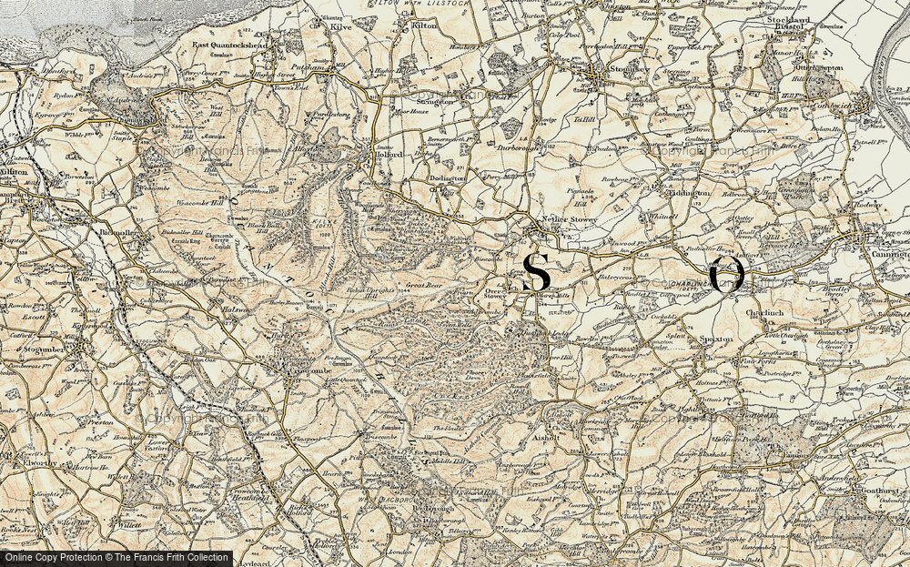 Old Map of Friarn, 1898-1900 in 1898-1900