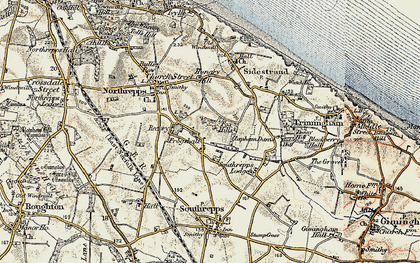 Old map of Frogshall in 1901-1902