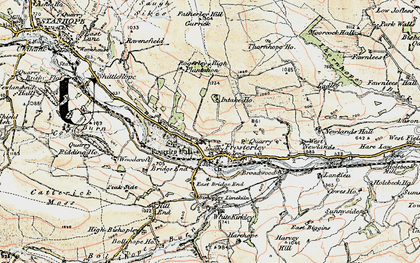 Old map of West Newlands in 1901-1904