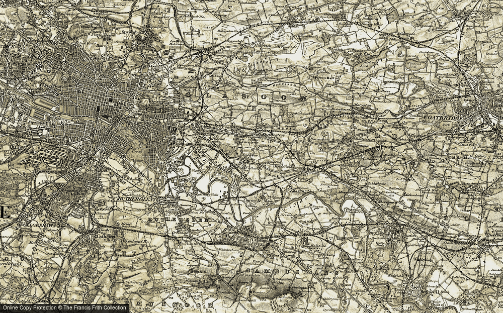 Old Map of Fullarton, 1904-1905 in 1904-1905