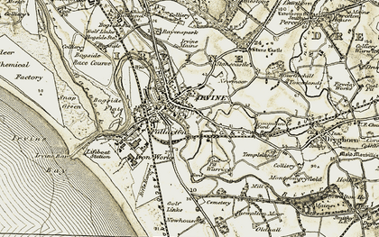 Old map of Fullarton in 1905-1906