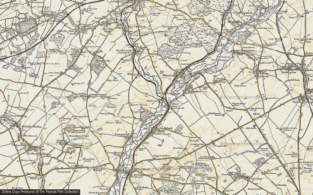 Old Map of Fullerton, 1897-1900 in 1897-1900