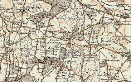 Old map of Fulmer in 1897-1909
