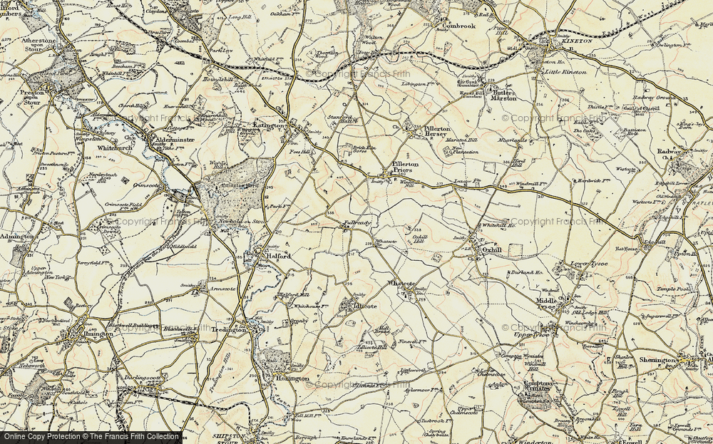 Old Map of Fulready, 1899-1901 in 1899-1901