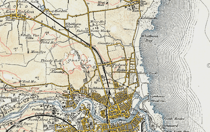 Old map of Fulwell in 1901-1904