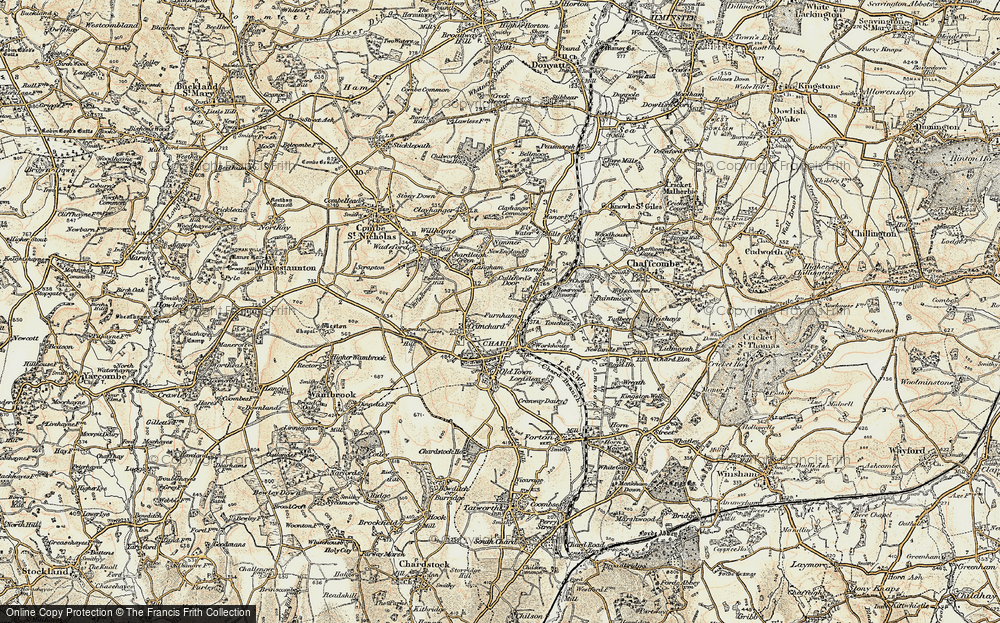 Old Map of Furnham, 1898-1899 in 1898-1899