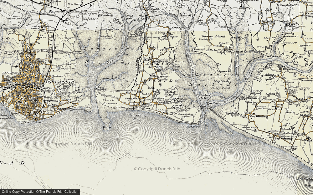 Old Map of Gable Head, 1897-1899 in 1897-1899