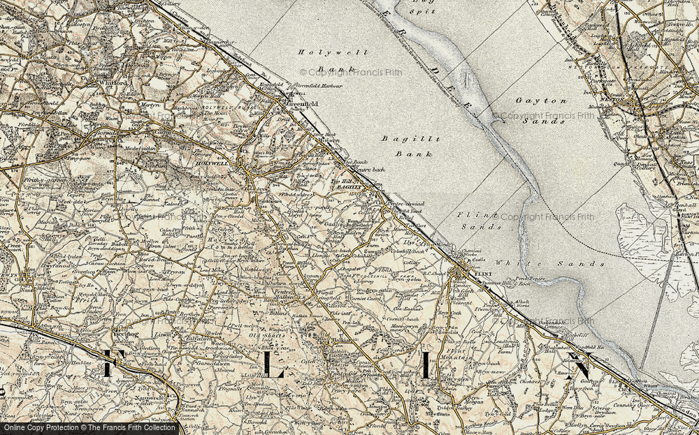 Old Map of Gadlys, 1902-1903 in 1902-1903
