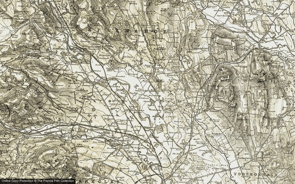 Old Map of Gallaberry, 1901-1905 in 1901-1905