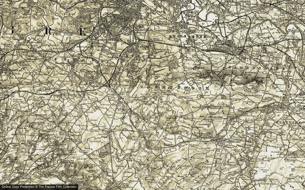 Old Map of Gallowhill, 1904-1905 in 1904-1905