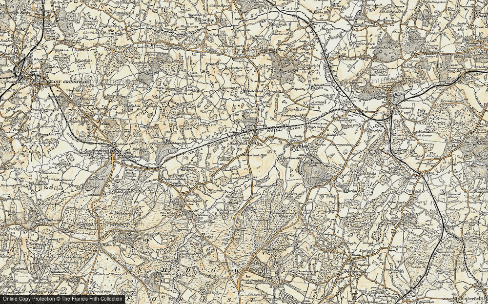 Old Map of Gallypot Street, 1898-1902 in 1898-1902