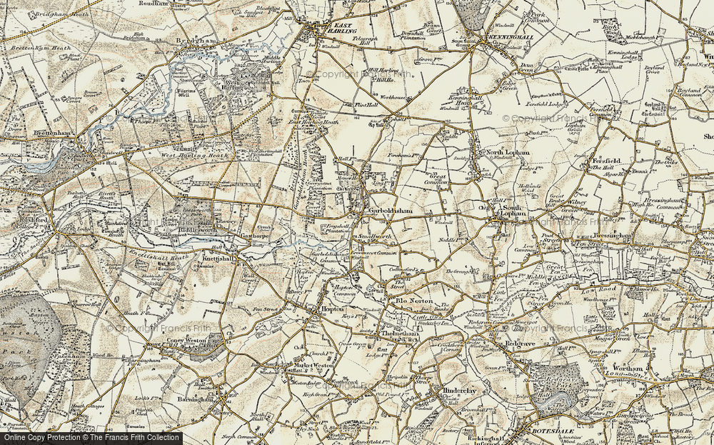 Garboldisham, 1901